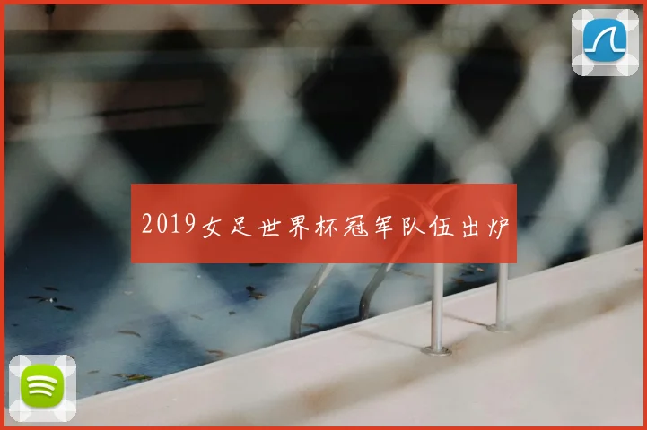 2019女足世界杯冠军队伍出炉